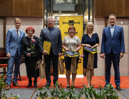 Osobnosti nemocnic a záchranky Zlínského kraje převzaly ocenění za svou práci