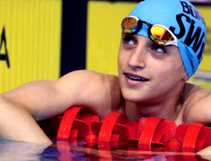Zlínský plavec Knedla vyhrál na MS juniorů v Izraeli semifinále. Má český rekord i limit pro olympiádu