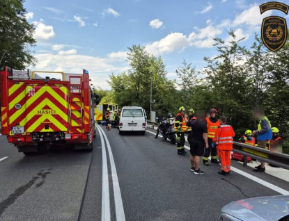 V Buchlovských kopcích zemřel motorkář. Další boural v Brankách