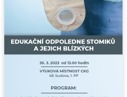 KNTB zahájí edukační setkávání se stomiky