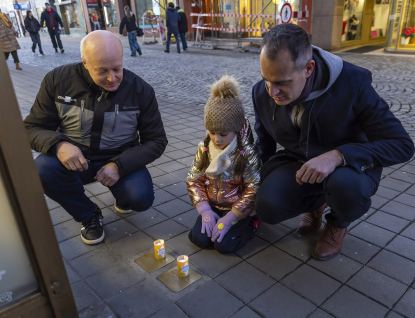 Zlínský kraj vzdal úctu obětem holokaustu