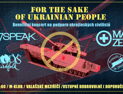 For The Sake of Ukrainan People – Benefiční koncert na podporu ukrajinských civilistů