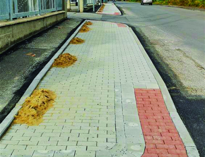 Valašské Meziříčí  žádá o dotaci na vybudování poslední etapy chodníku v Podlesí