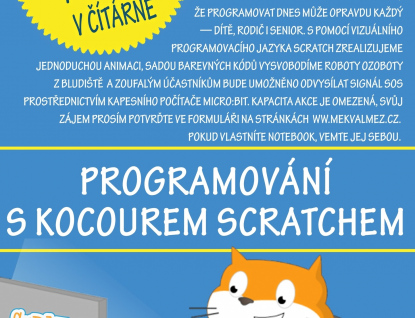 Kocour Scratch v meziříčské knihovně