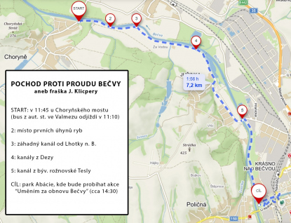 V sobotu proběhne Pochod proti proudu Bečvy aneb fraška J. Klicpery