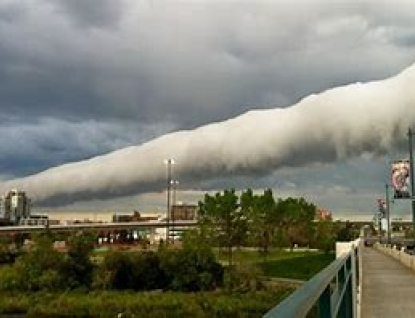 Včerejší bouřky způsobily značné škody a přinesly i zajímavé meteorologické jevy