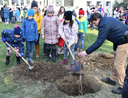 Symbol naděje zasadili na Žerotínce