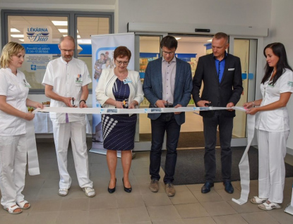 Otevření rehabilitačního oddělení a nové lékárny ve vsetínské nemocnici