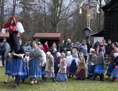 Velikonoční svátky v oživených expozicích Valašského muzea v přírodě 