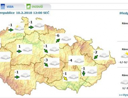 ČHMÚ: Pozor na zhoršené rozptylové podmínky