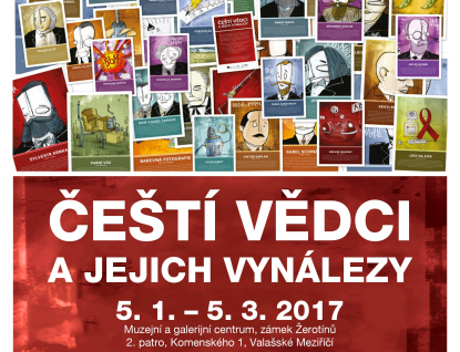 Nové výstavy ve Valašském Meziříčí: Bedřich Hrozný a čeští vynálezci v karikaturách
