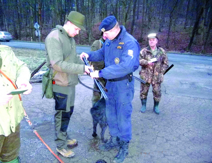 Kontroly mysliveckých honů dopadly dobře. Pouze jeden myslivec si přihnul