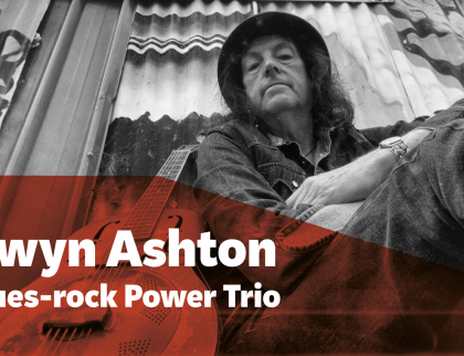 Podzimní jazz &amp; bluesové dny 2025: Gwyn Ashton Blues-Rock Power Trio (AUS / IT) 