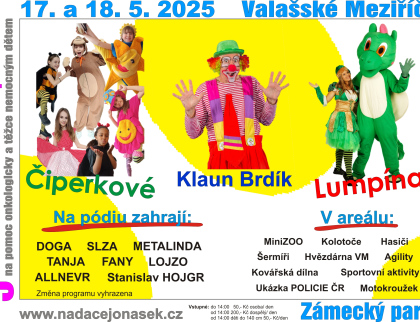 Jonáškovo zábavné odpoledne v meziříčském Amfiteátru