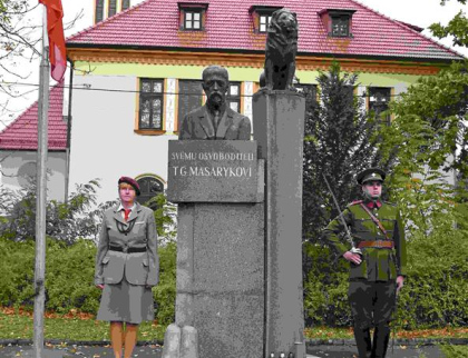 Pomník T. G. Masaryka je zpátky v parku Botanika