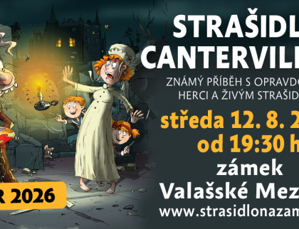 Strašidlo Cantervillské se zjeví v meziříčském Amfiteátru