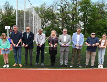 ZŠ Žerotínova ve ValMezu má nové moderní sportoviště