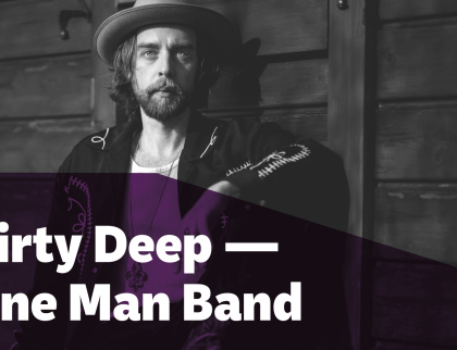 Jazz &amp; Bluesové dny – Jaro 2026: 2 – Dirty Deep – One Man Band (fr)