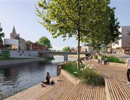 Začala stavba Meziříčské náplavky