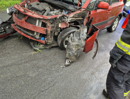 Řidička ve ValMezu zlikvidovala sloup