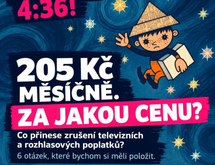 ValMez proti 4:36! V neděli proběhne akce na podporu veřejnoprávních médií