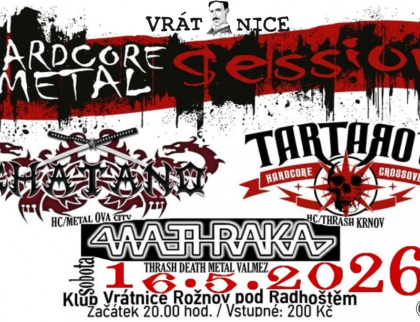 Ve Vrátnici bude v sobotu burácet metal: Khatano, TartarO:s, Walthraka