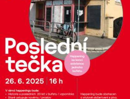 Poslední tečka aneb Přijďte se rozloučit s rožnovským bufetem