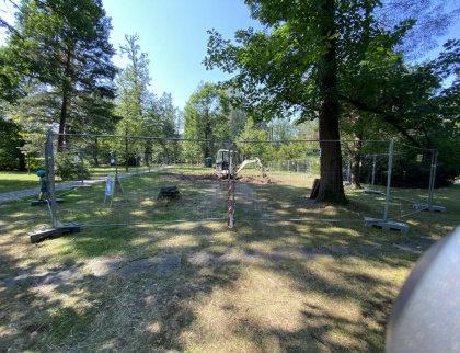 Rožnovský dolní park čeká proměna. Přibude nové dětské hřiště