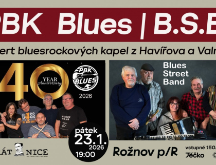 Vrátnice: Koncert bluesrockových kapel z Havířova a Valmezu