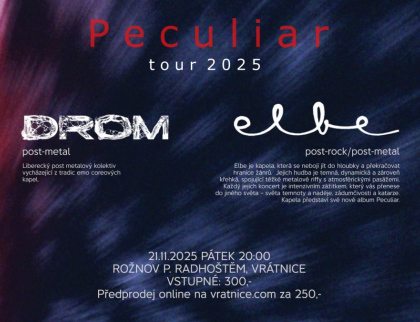 Do Vrátnice dorazí post-metaloví Elbe a Drom