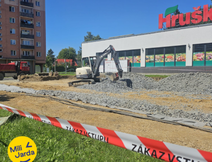 Revitalizace před Rosavou začala, hotovo by mělo být do konce října