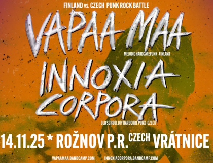 Vapaa Maa. Severský hardcore ve Vrátnici