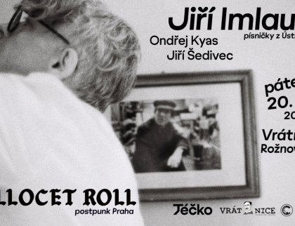 Koncert alternativní hudby ve Vrátnici: Jiří Imlauf a Vellocet Roll
