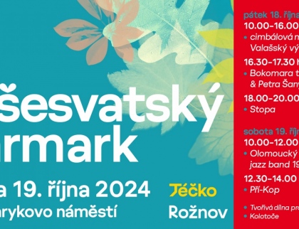 Víkend nabídne v Rožnově Všesvatský jarmark i jízdu parním vlakem