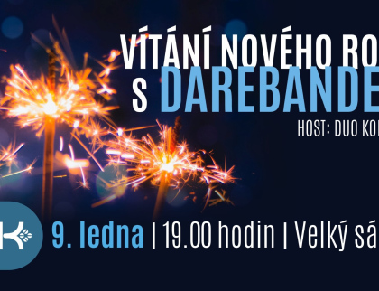 Dareband tradičním novoročním koncertem uvítá rok 2026. Pozval si k sobě duo Kolibřík