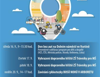 ETM nabídne Den bez aut i ukončení sezony na cyklostezce i MHD zdarma
