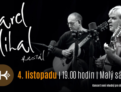 Karel Plíhal na Vsetíně: Jemný humor, poezie písně, které pohladí