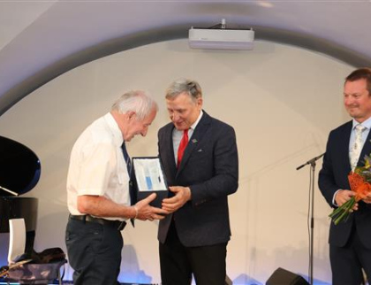 Vítěslav Klímek převzal Cenu města Vsetína