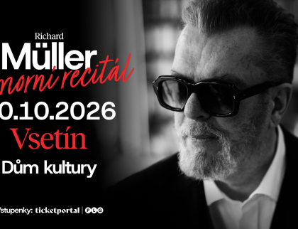 Richard Müller přiveze na Vsetín komorní recitál plný emocí a silných písní