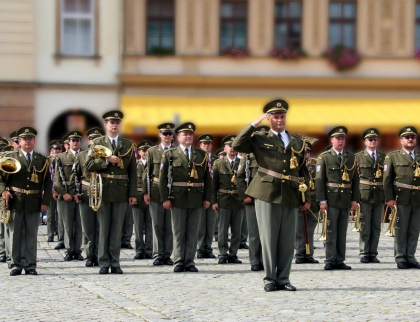 Na Dolním náměstí zahraje Dixieland Vojenské hudby Olomouc