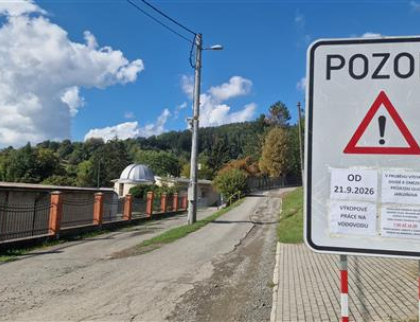 Nad hřbitovem začne rekonstrukce vodovodu, naváže rozšíření hřbitova