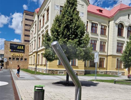 Mlžítka osvěží návštěvníky centra Vsetína