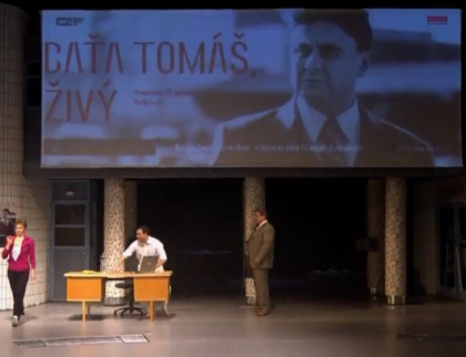 Tomáš Baťa ožívá na Dramoxu. Zlínské představení připomíná 150 let od jeho narození