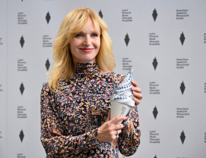 Na závěr Filmovky převzala výroční cenu AČFK Anna Geislerová