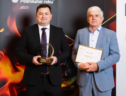 Jakub Gabriel z Ray Service je vítězem soutěže EY Podnikatel roku 2025 Zlínského kraje