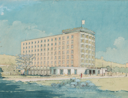 Krajská galerie ve Zlíně představuje nerealizované projekty významných českých architektů pro meziválečný Zlín