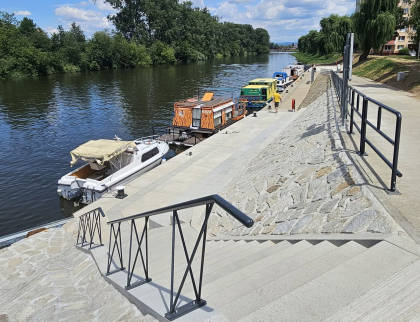 Napajedla mají zmodernizované přístaviště, kapacita se téměř zdvojnásobila