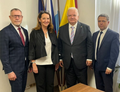 Na velvyslanectvích v Římě jednali zástupci Zlínského kraje o Cyrilometodějské stezce