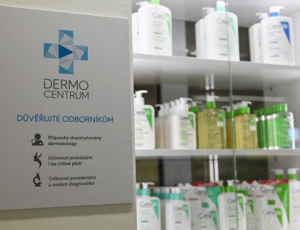 Dermocentrum v novém vzhledu přináší širokou nabídku produktů