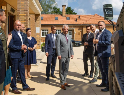 Ministr obrany jednal ve Zlínském kraji o projektu CAMPUS-TECH